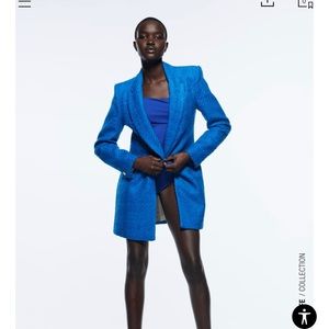 Royal Blue Zara Blazer